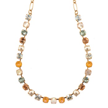 Colier placat cu Aur roz de 24K, Cristale si Pietre Semipretioase, Gardenia - Botanica by Roxannes - Mariana Jewellery, Alb/Creme 3252SO1-M1913RG Colier placat cu Aur roz de 24K, Cristale si Pietre Semipretioase, Gardenia - Botanica by Roxannes - Mariana Jewellery, Alb/Creme 3252SO1-M1913RG