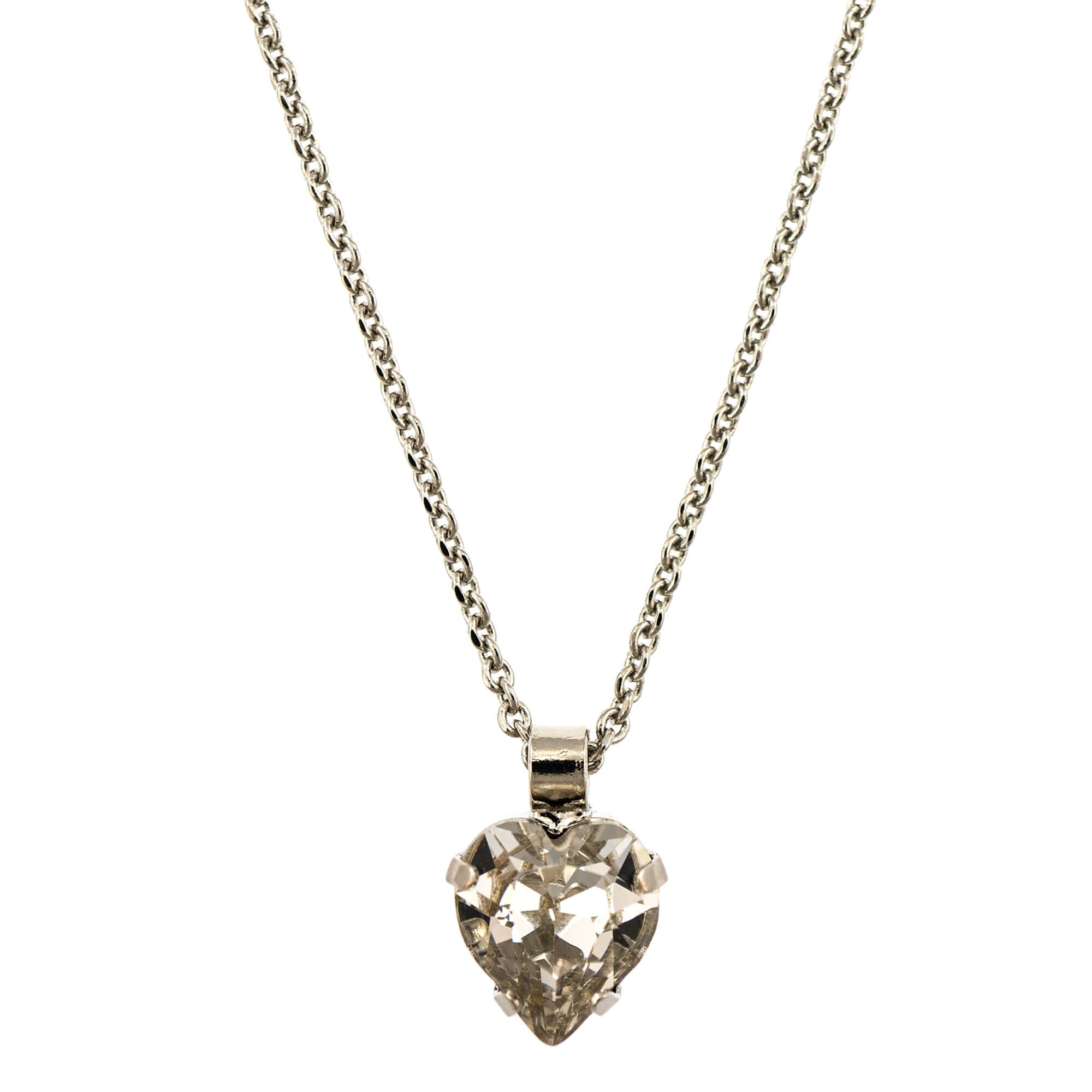 Pandantiv cu lant placat cu rodiu, Cristale, Aura - Mystique by Roxannes - Mariana Jewellery, Cristal Transparent 5100/3-001RO