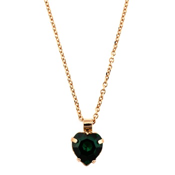 Pandantiv cu lant placat cu Aur roz de 24K, Cristale, Emerald by Roxannes - Mariana Jewellery, Verde 5100/3-205RG Pandantiv cu lant placat cu Aur roz de 24K, Cristale, Emerald by Roxannes - Mariana Jewellery, Verde 5100/3-205RG