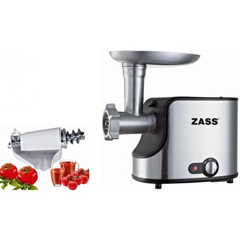 Pachet masina de tocat Zass ZMG 06 cu accesoriu storcator rosii Zass ZJAMG 04 Pachet masina de tocat Zass ZMG 06 cu accesoriu storcator rosii Zass ZJAMG 04