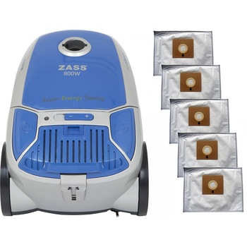 Pachet aspirator Zass ZVC 12 cu 5 saci Pachet aspirator Zass ZVC 12 cu 5 saci