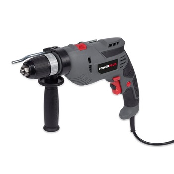 Masina de gaurit si insurubat cu percutie Powerplus Powe10030, 720w, mandrina automata, turatie reglabila Masina de gaurit si insurubat cu percutie Powerplus Powe10030, 720w, mandrina automata, turatie reglabila