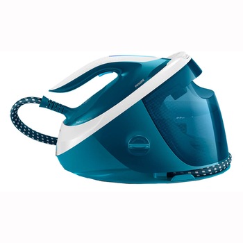 Statie de calcat Philips PerfectCare PSG7024/20, Optimal Temp, talpa SteamGlide Advanced, 120 g/min, 480 g abur, 7.5 bari, rezervor detasabil 1800 ml, Easy De-Calc, oprire automata, Albastru Statie de calcat Philips PerfectCare PSG7024/20, Optimal Temp, talpa SteamGlide Advanced, 120 g/min, 480 g abur, 7.5 bari, rezervor detasabil 1800 ml, Easy De-Calc, oprire automata, Albastru