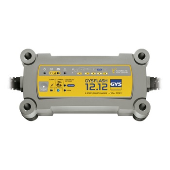 Incarcator si redresor profesional automat 12V GYSFLASH 12.12 029392 Incarcator si redresor profesional automat 12V GYSFLASH 12.12 029392