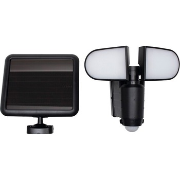 Proiector LED cu baterie solara , Home , Luminozitate 500 lm , Putere 5 W , Temperatura lumina 4500 K , Alba/Rece , Acumulator 1500 mAH , Negru Proiector LED cu baterie solara , Home , Luminozitate 500 lm , Putere 5 W , Temperatura lumina 4500 K , Alba/Rece , Acumulator 1500 mAH , Negru