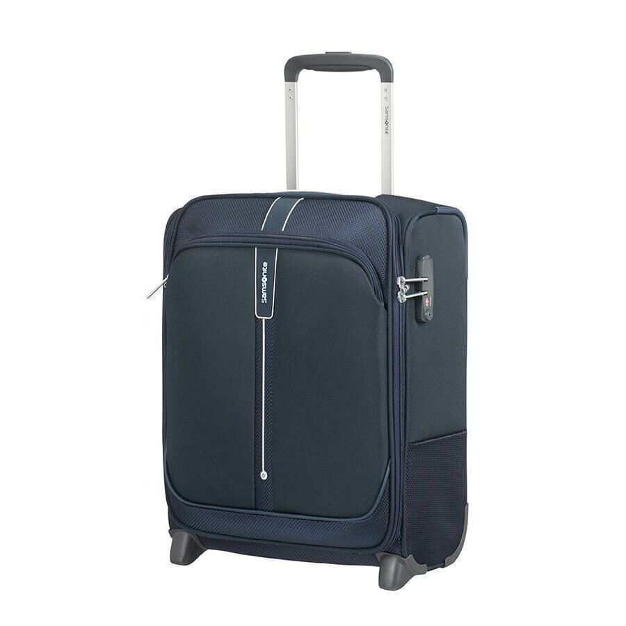 Troler upright s 45cm cabina albastru inchis, Samsonite, popsoda