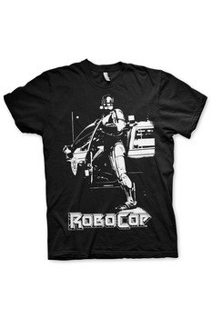 Tricou pentru barbati, Robocop, Poster Black, Negru, L Tricou pentru barbati, Robocop, Poster Black, Negru, L