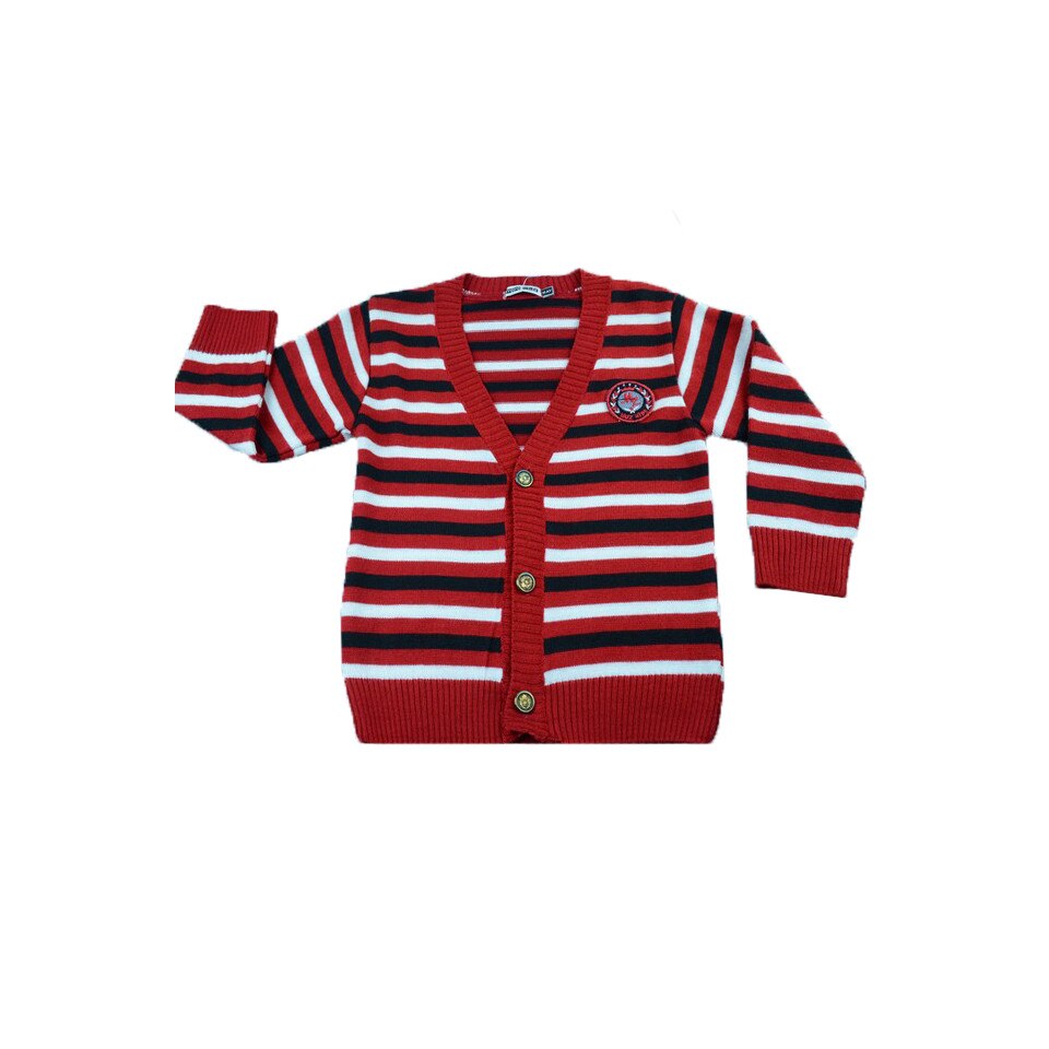 Cardigan maneca lunga pentru baieti NN CBN-1, Multicolor, 86