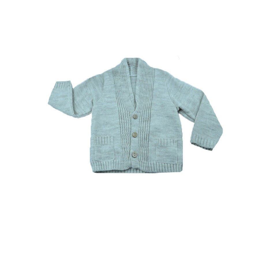 Cardigan maneca lunga pentru baieti Szafa, Bej