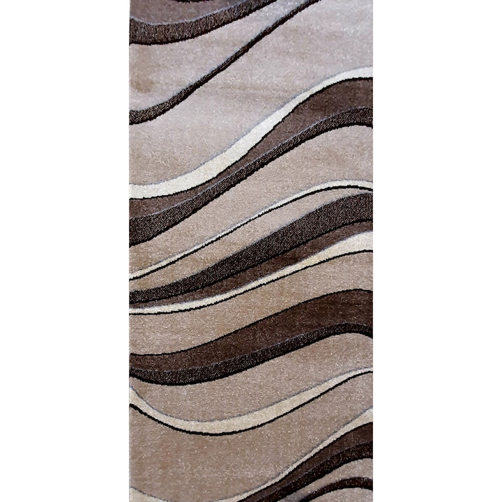 Modern szőnyeg Daffi 13001-120, Bézs / Barna, 60x110 cm, 1700 gr/m2