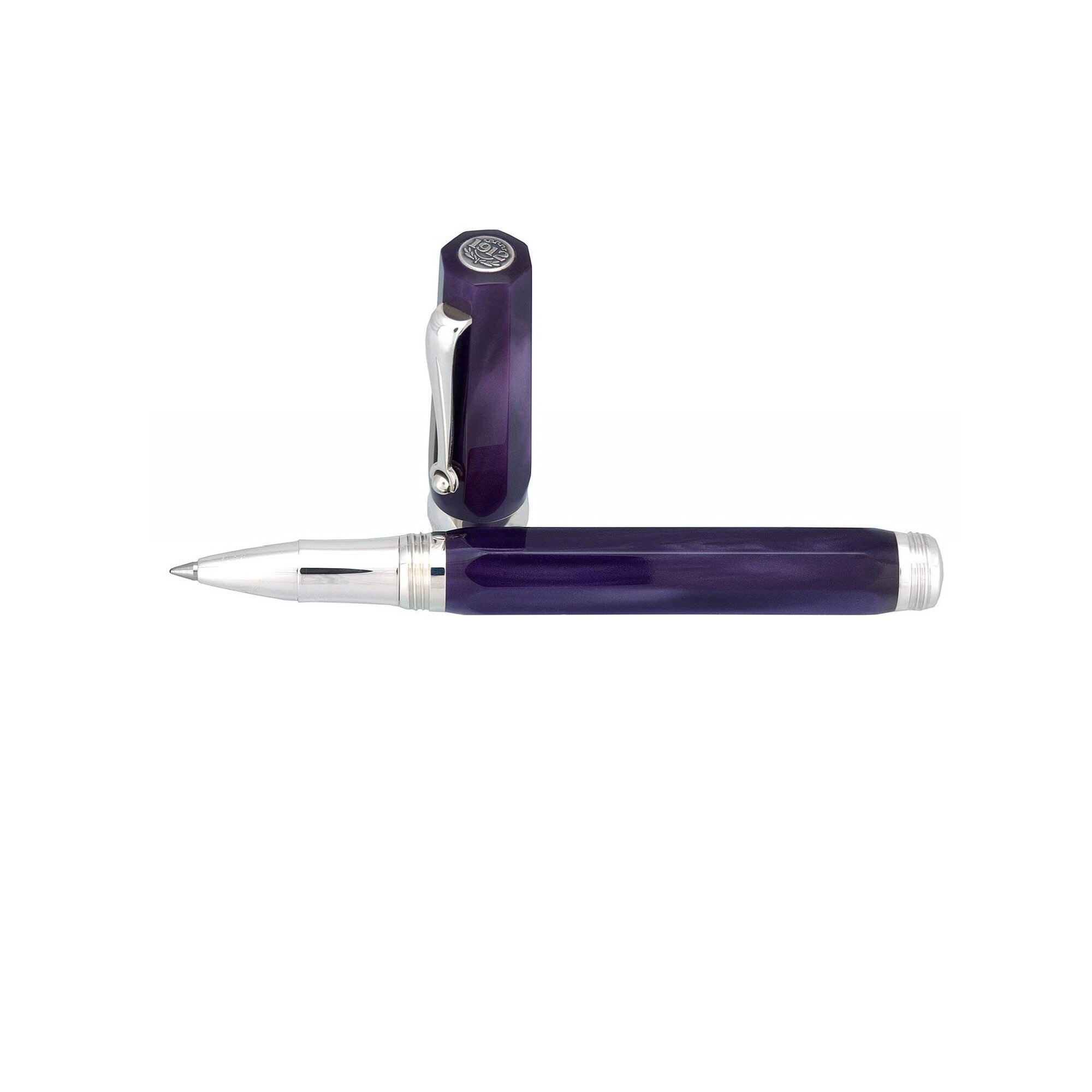 Roller Montegrappa, Micra, rasina mov cu minuterii de argint