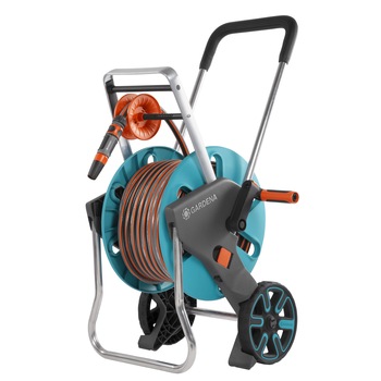 Set carucior cu furtun Gardena AquaRoll M Easy, 20 m, 1/2 Set carucior cu furtun Gardena AquaRoll M Easy, 20 m, 1/2