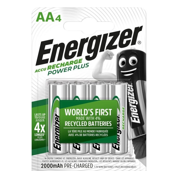 Energizer AA elem, 2000 mAh, 4 db / készlet