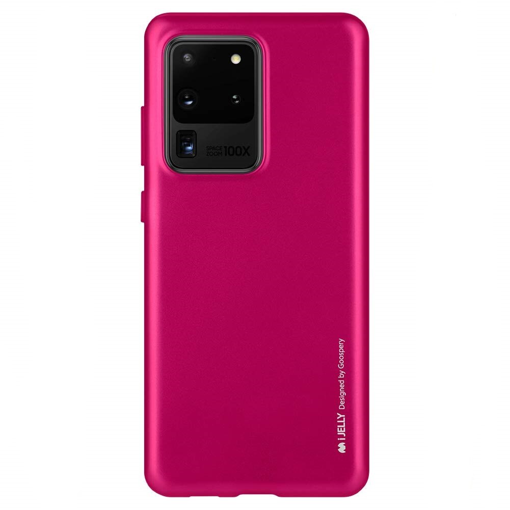 Husa i-Jelly Mercury Samsung Galaxy S20 Ultra, Roz