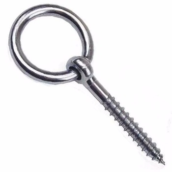 Belciug cu Surub Lemn Diametru Surub 10mm, Lungime Surub 115mm, Diametru Ochi 48mm Evo Belciug cu Surub Lemn Diametru Surub 10mm, Lungime Surub 115mm, Diametru Ochi 48mm Evo