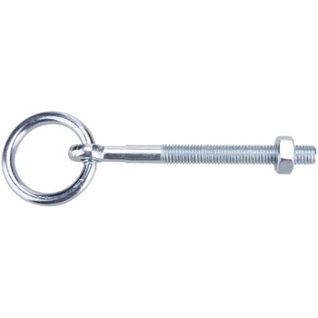 Belciug cu Surub Metric cu Piulita Diametru Surub 8mm, Lungime Surub 75mm, Diametru Ochi 42mm Evo Belciug cu Surub Metric cu Piulita Diametru Surub 8mm, Lungime Surub 75mm, Diametru Ochi 42mm Evo