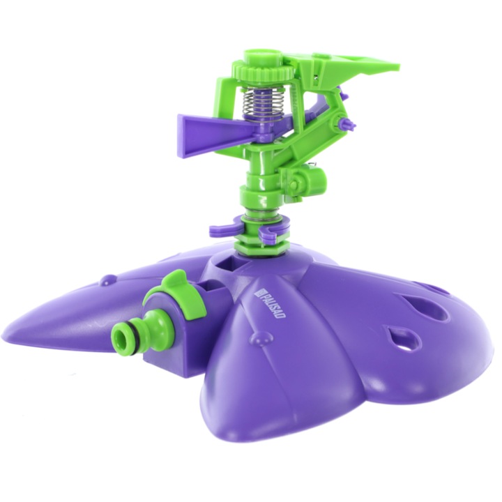 Aspersor cu impuls Fluture reglabil abs plastic PALISAD mov/verde