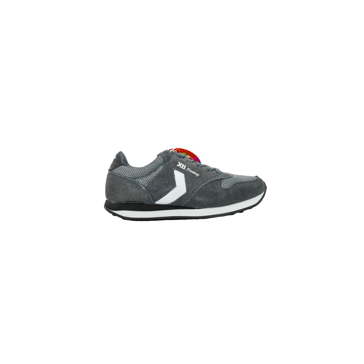 Pantofi Xti Piele intoarsa Gri