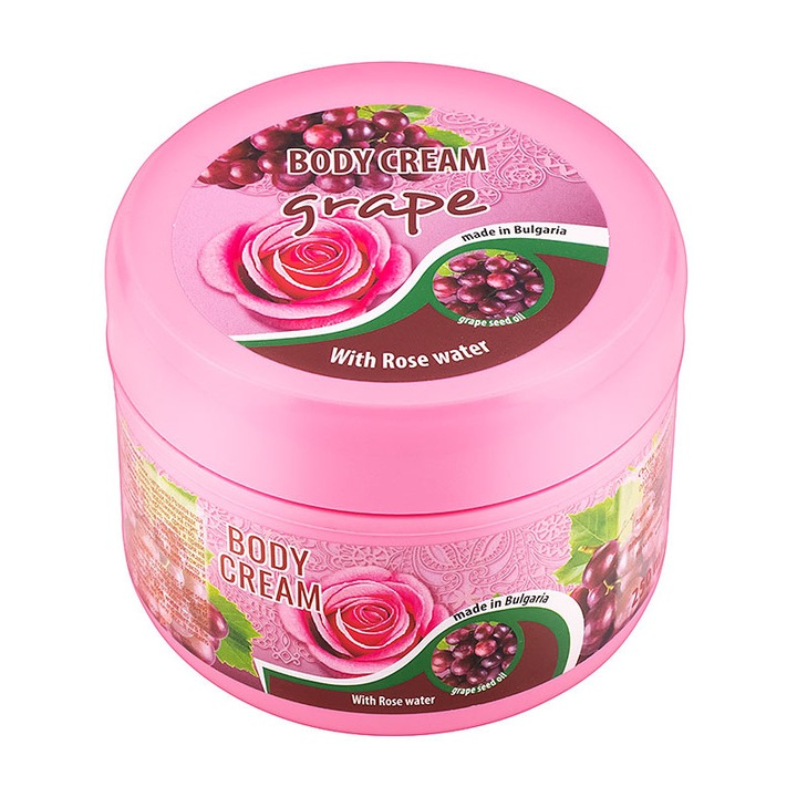 Testápoló krém szőlőmaggal és rózsaolajjal 250 ml
