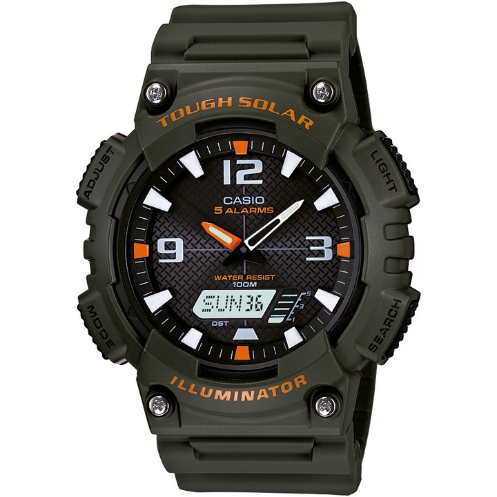 Мъжки часовник Casio Analog-Digital AQ-S810W-3AVDF
