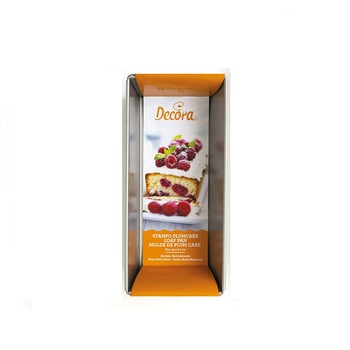 Tava pentru copt dreptunghiulara din otel antiaderent, Decora, , 25 x 11,5 x H 7 cm Tava pentru copt dreptunghiulara din otel antiaderent, Decora, , 25 x 11,5 x H 7 cm