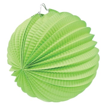 Globulet suspendat, Zola®, din hartie, verde, 20 cm Globulet suspendat, Zola®, din hartie, verde, 20 cm
