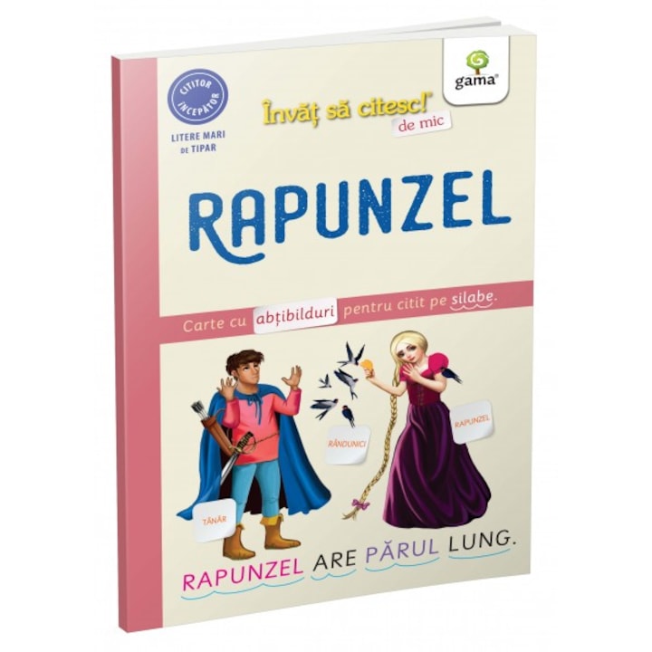 Invat sa citesc de mic! Rapunzel