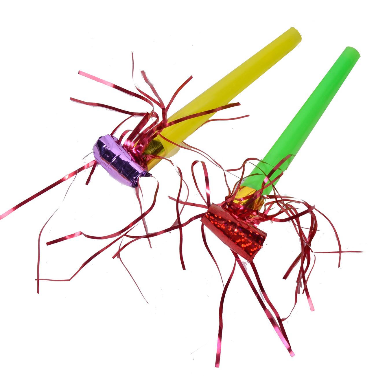 Set suflatori, Zola, 12 bucati multicolore, cu franjuri