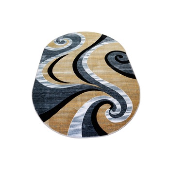 Covor Gold COLLECTION oval 200x300 cm -0844 gri/bej Covor Gold COLLECTION oval 200x300 cm -0844 gri/bej