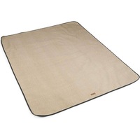 Patura pentru Picnic Impermeabila VonShef 1000040 Herringbone, Chingi si Maner Transport din Piele, 147cm x 180cm