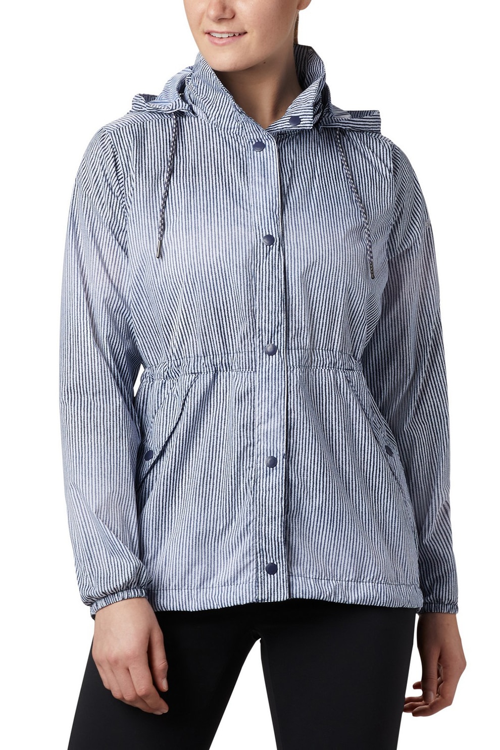 Columbia, Jacheta usoara Gable Island™, Bleumarin/Alb