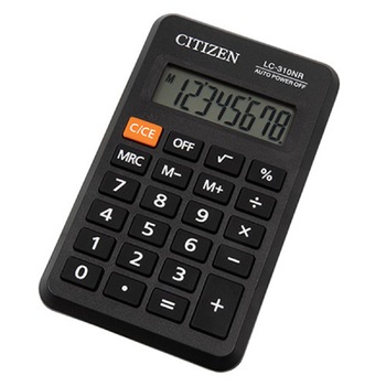 Calculator de birou Citizen LC-310NR, 8 digiti, negru Calculator de birou Citizen LC-310NR, 8 digiti, negru
