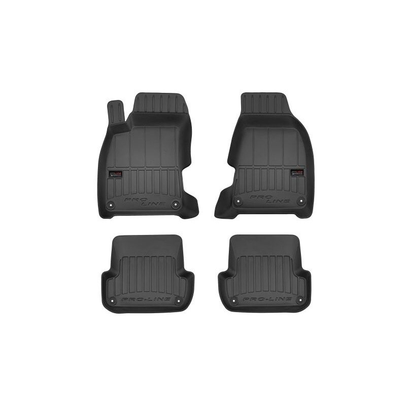 Set 4 covorase auto FROGUM, Cauciuc, pentru AUDI A4, SEAT EXEO de la 2004 la 2013 Sedan - Touring