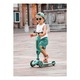 Trotineta copii cu sezut, transformabila 2in1, HighwayKick 1 Forest, 1-5 ani, pana la 50 kg, Scoot & Ride