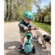 Trotineta copii cu sezut, transformabila 2in1, HighwayKick 1 Forest, 1-5 ani, pana la 50 kg, Scoot & Ride