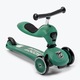 Trotineta copii cu sezut, transformabila 2in1, HighwayKick 1 Forest, 1-5 ani, pana la 50 kg, Scoot & Ride