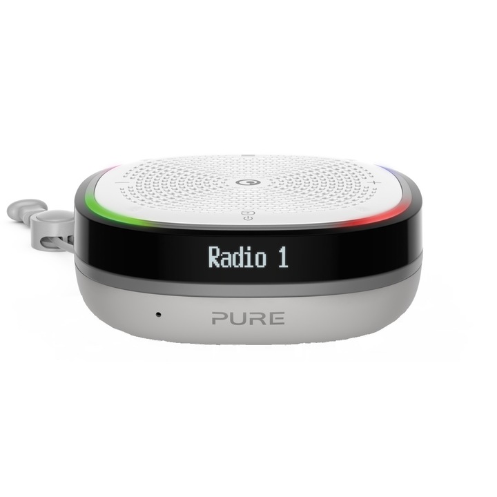 Boxa portabila Pure StreamR Splash, DAB+ Radio, Alexa, Gri