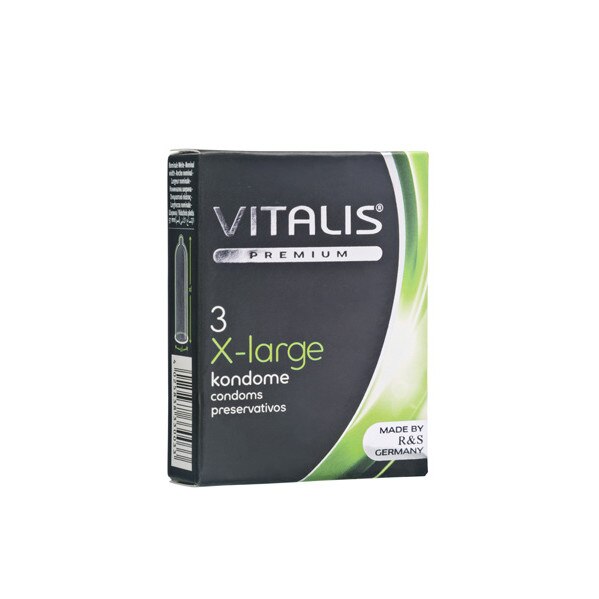 Prezervative Vitalis Premium X-Large, 3 buc