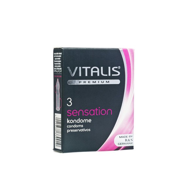 Prezervative Vitalis Premium Sensation, 3 buc
