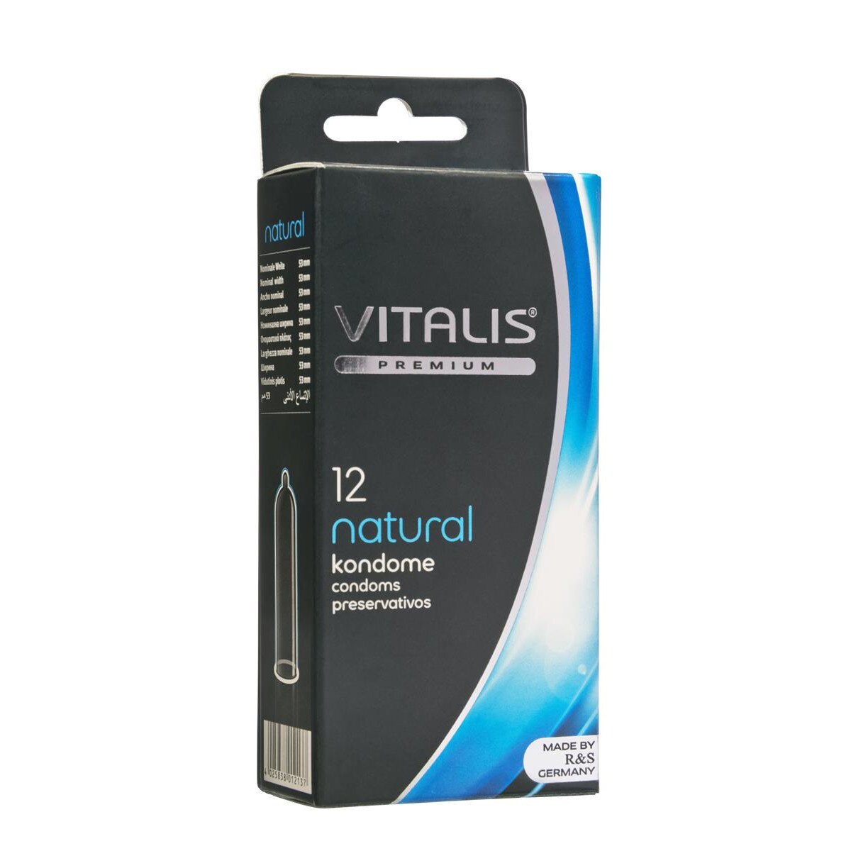 Prezervative Vitalis Premium Natural, 12 buc