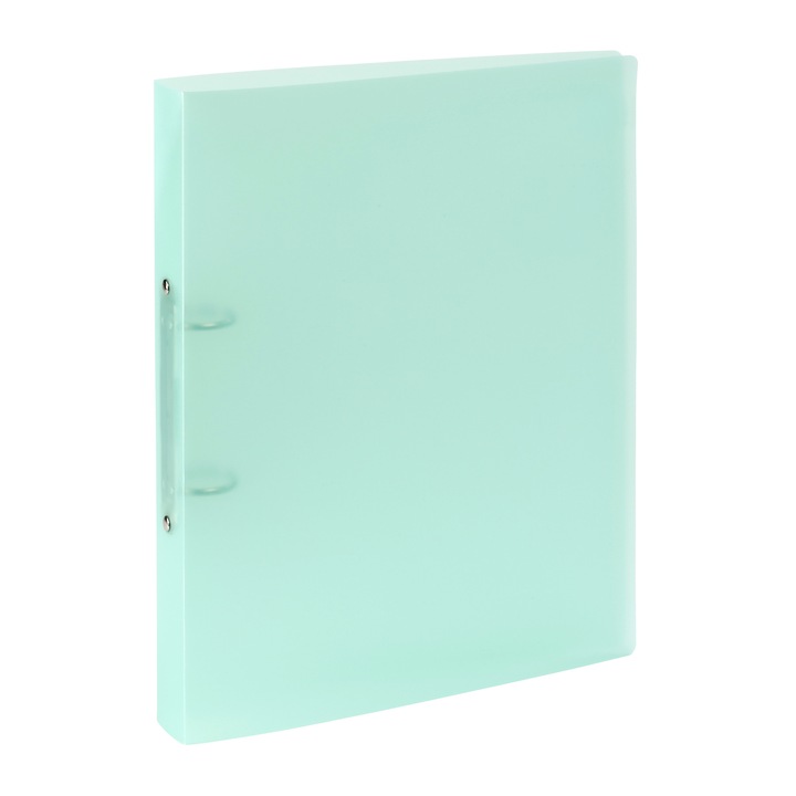 Механичен тефтер Viquel Propysoft 818135, A4, с 2 ринга - диаметър 30 мм, зелен