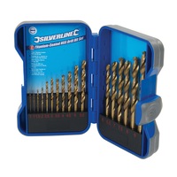 set 17 burghie lemn metal 1 - 9mm placat titan hss silverline imagen 16_0_
0