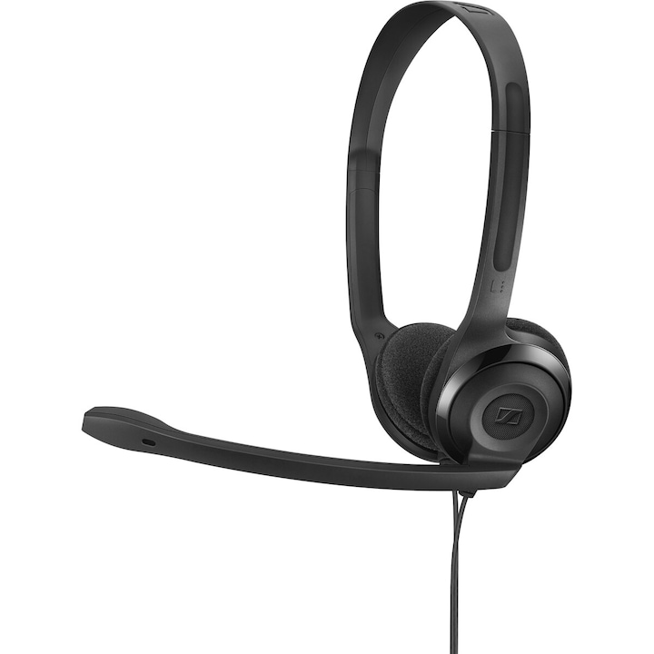 Casti cu microfon Logitech H151, Negru