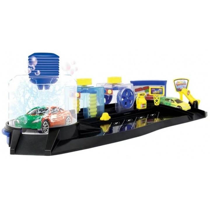 Set de joaca Noriel- Spalatorie de masini Motormax Color Twisters