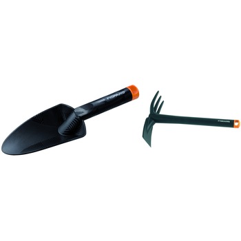 Set pentru plantat Fiskars Solid 2 piese, plantator, sapaliga, material FiberComp™ Set pentru plantat Fiskars Solid 2 piese, plantator, sapaliga, material FiberComp™