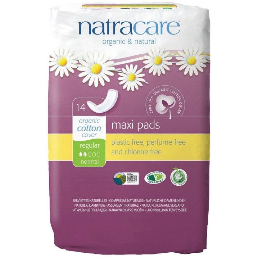 Absorbante maxi normal 14 buc Natracare