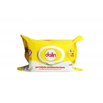 Servetele antibacteriene, Dalin 64 buc Servetele antibacteriene, Dalin 64 buc