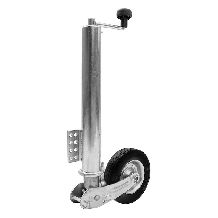 Roata de sustinere automata WINTERHOFF VK60-KH-200VBB cu maner 250 kg 60 mm 560-1030 mm