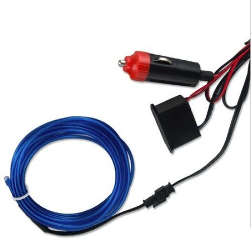 Fir neon lumina ambientala albastra, 2m