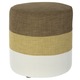 Табуретка QMOBILI Round Green, дамаска, сваляща се табуретка